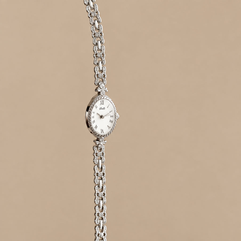 Reloj Siena Ovalado Dorado
