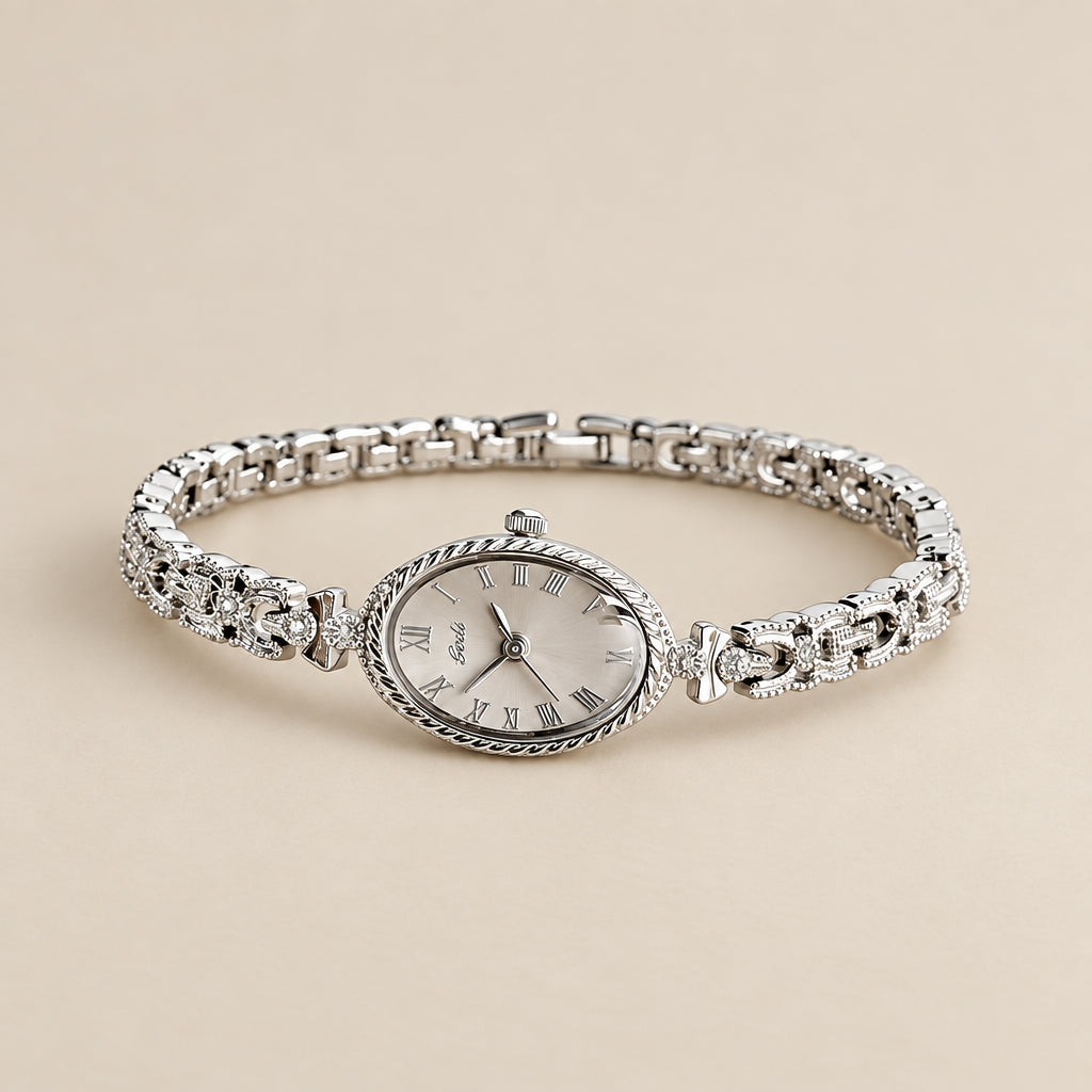 Reloj Siena Ovalado Dorado