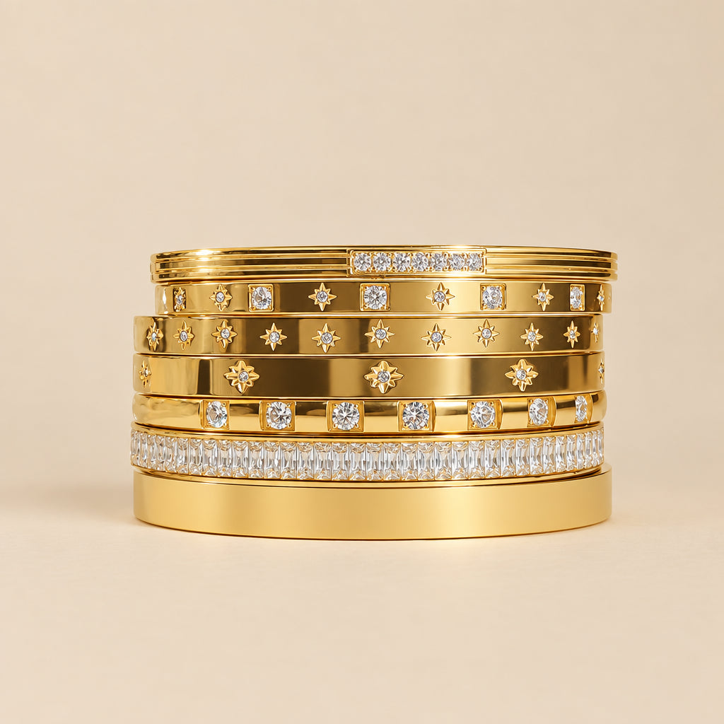 Brazalete Aura de Acero Inoxidable