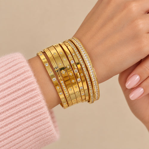Brazalete Aura de Acero Inoxidable