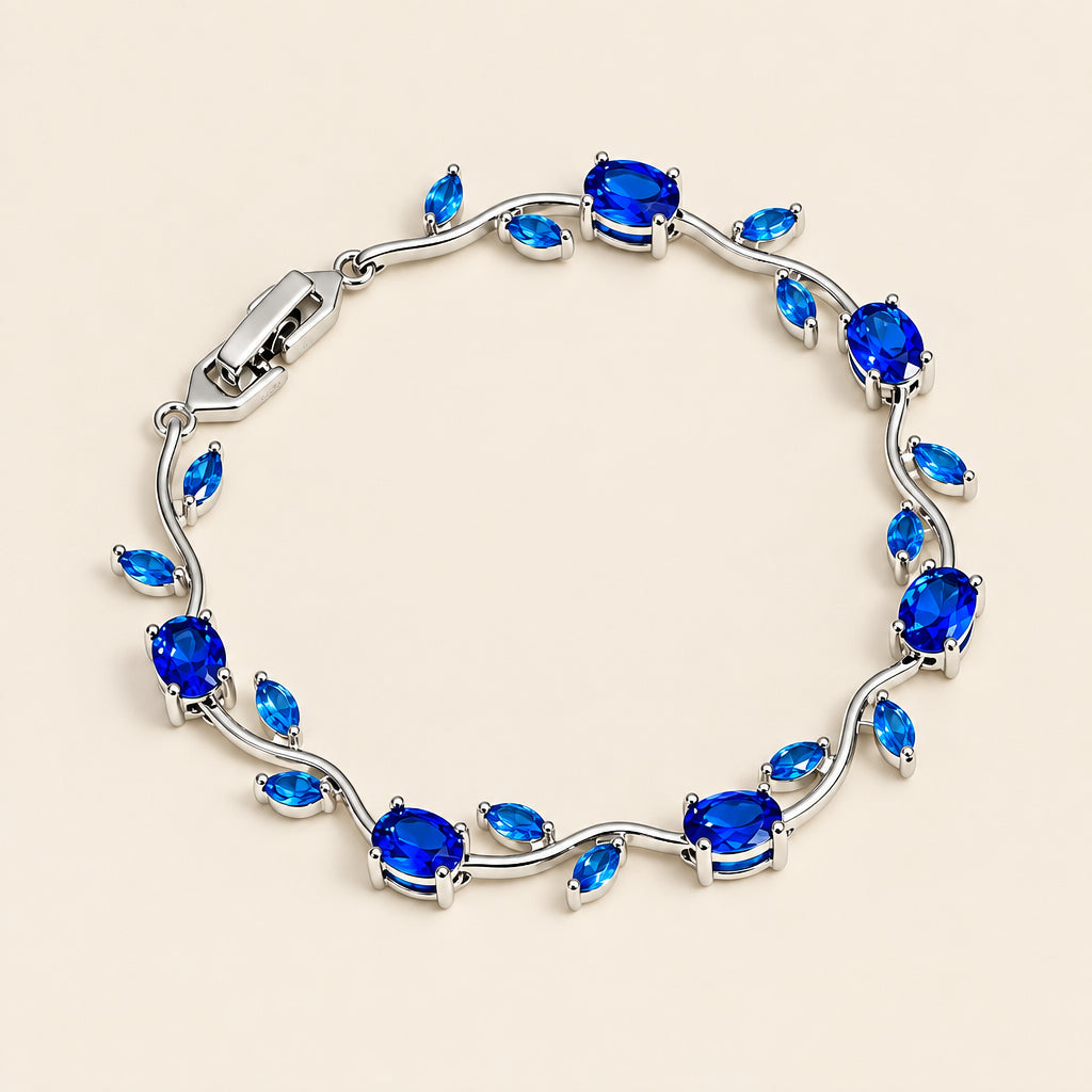 Pulsera Daisy de Flores y Circonitas